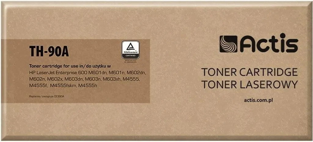 Toner Actis TH-90A Noir pour HP 90A CE390A Évitez les Pannes d'Impression 10k