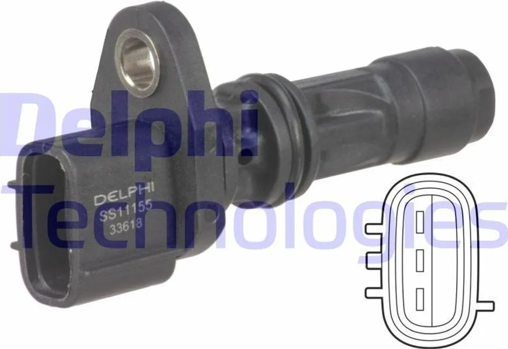 Capteur PMH Arbre à Cames Delphi pour Nissan Navara et Pathfinder