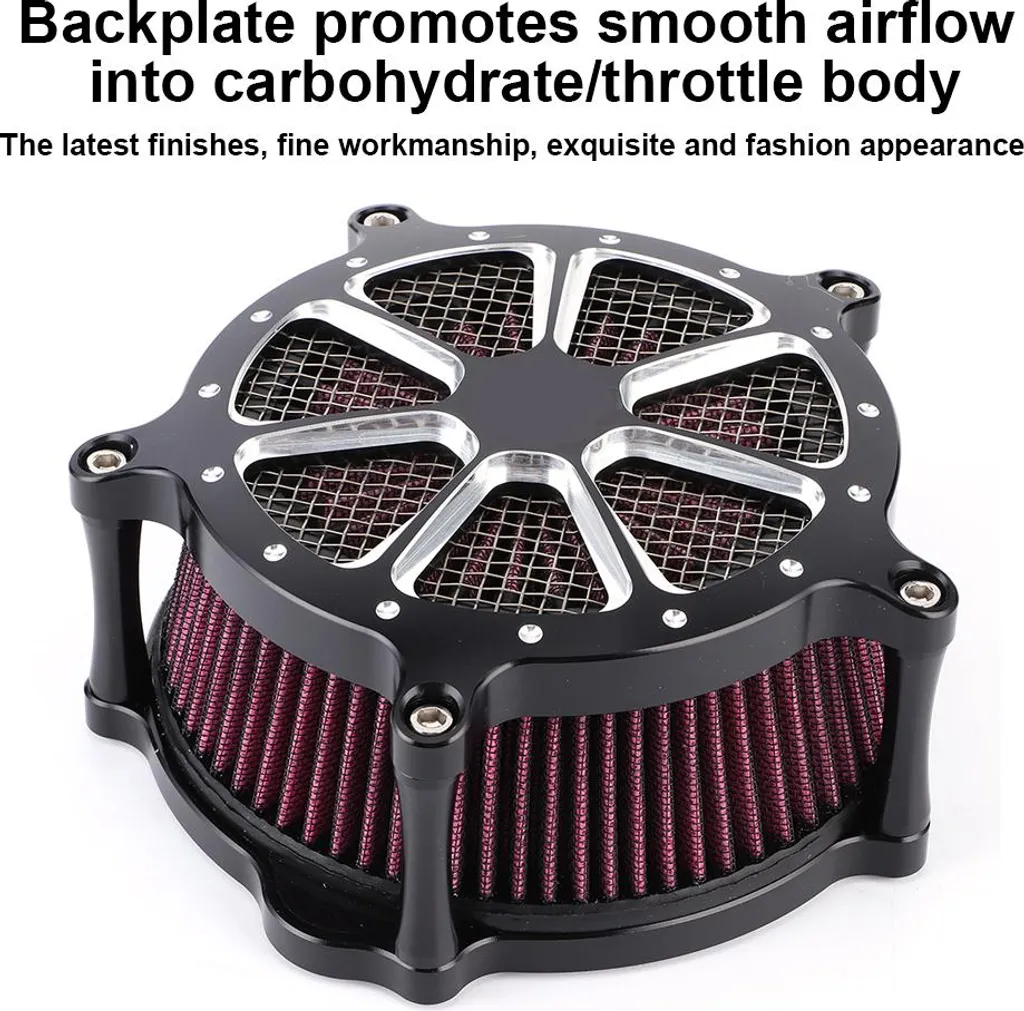 Filtre à Air Moto SD FXD 1993-2017 Solution de Remplacement Retrofit - 2