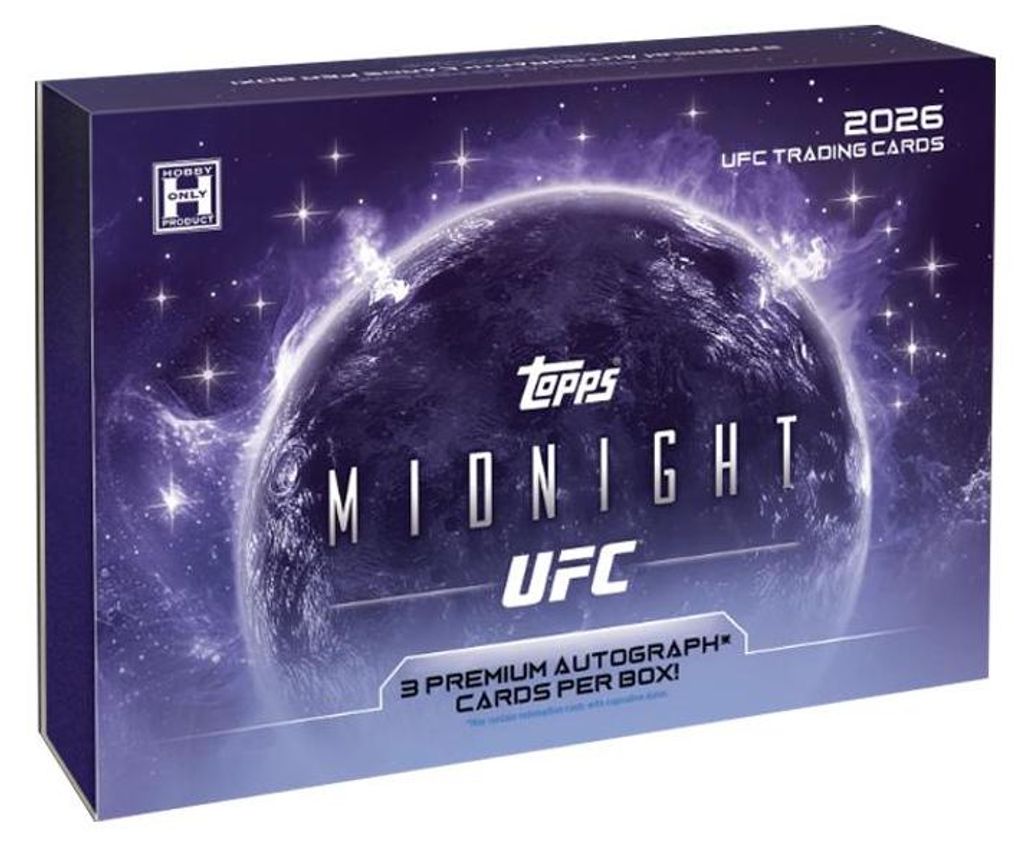 2026 Topps Midnight UFC Hobby Box Produktbild 