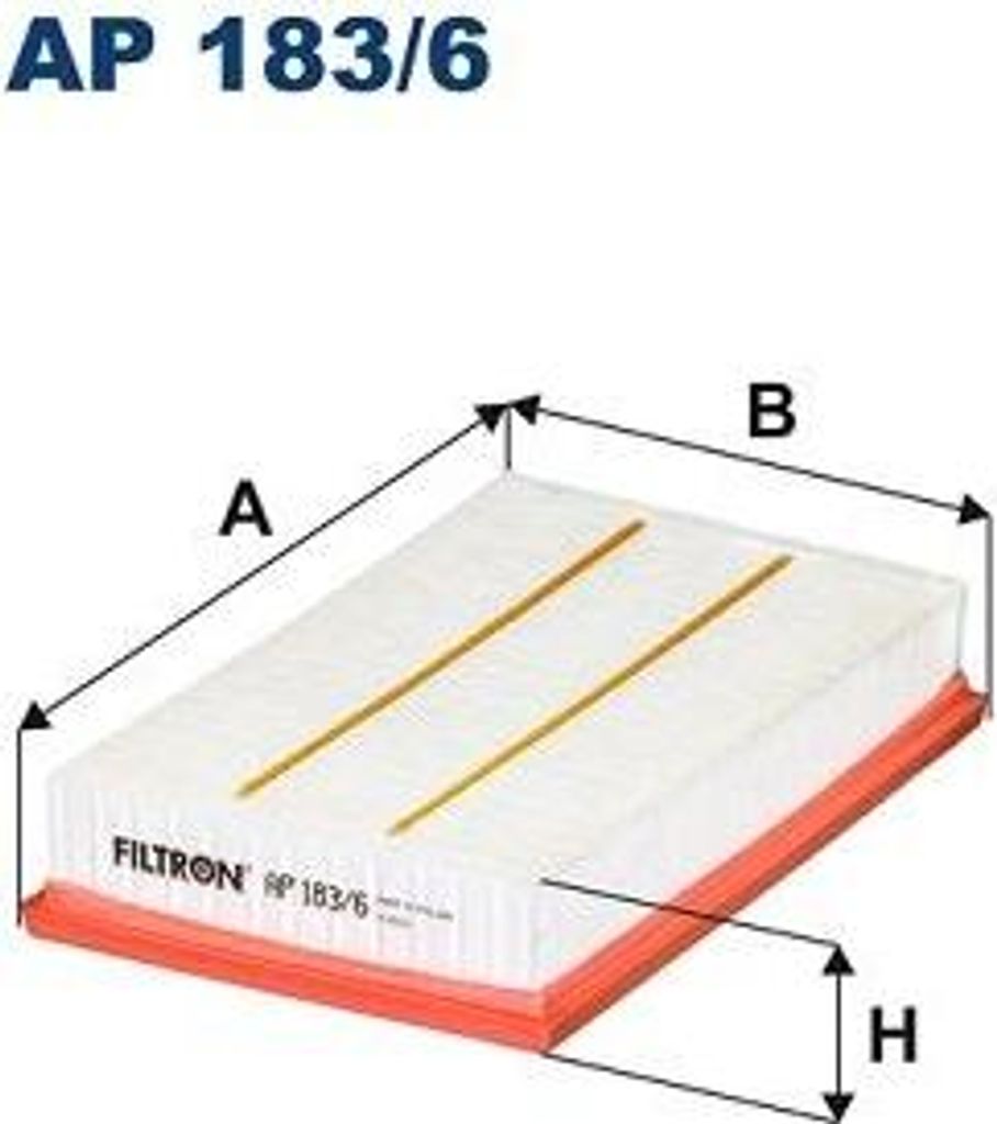 FILTRON AP 183/6 Luftfilter OE 5Q0129607BD kompatibel mit Touran, Tiguan, T-ROC, T-Cross, Polo AE, Passat 3BG, Golf VIII, Golf VII, Golf Sportsvan,...