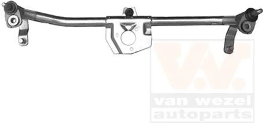 Tringlerie d'essuie-glace robuste VAN WEZEL pour VW New Beetle 9C1