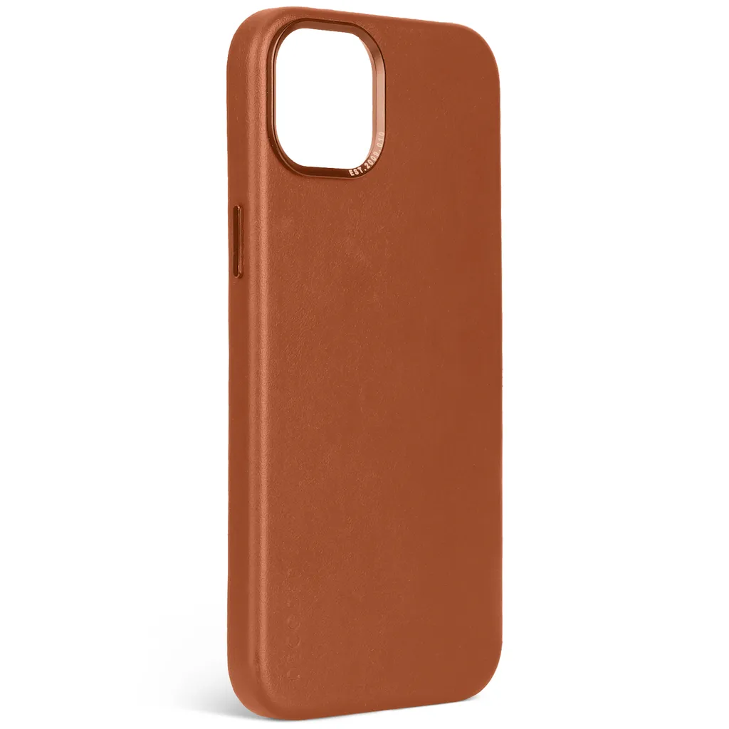 Recensione Decoded Back Cover iPhone 15 Plus Tan Leather MagSafe - 2