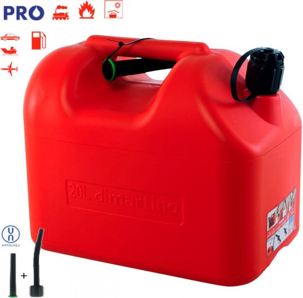 Bidon 20l Dimartino Robuste, Polyvalent, Grande Capacité De Image du produit 