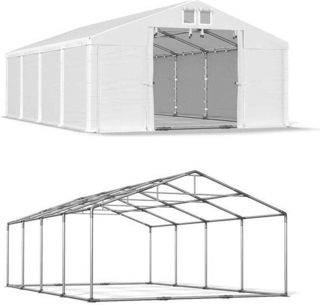 Summer Magazine Tent 5x8 Weiß SUMMER PLUS MSD