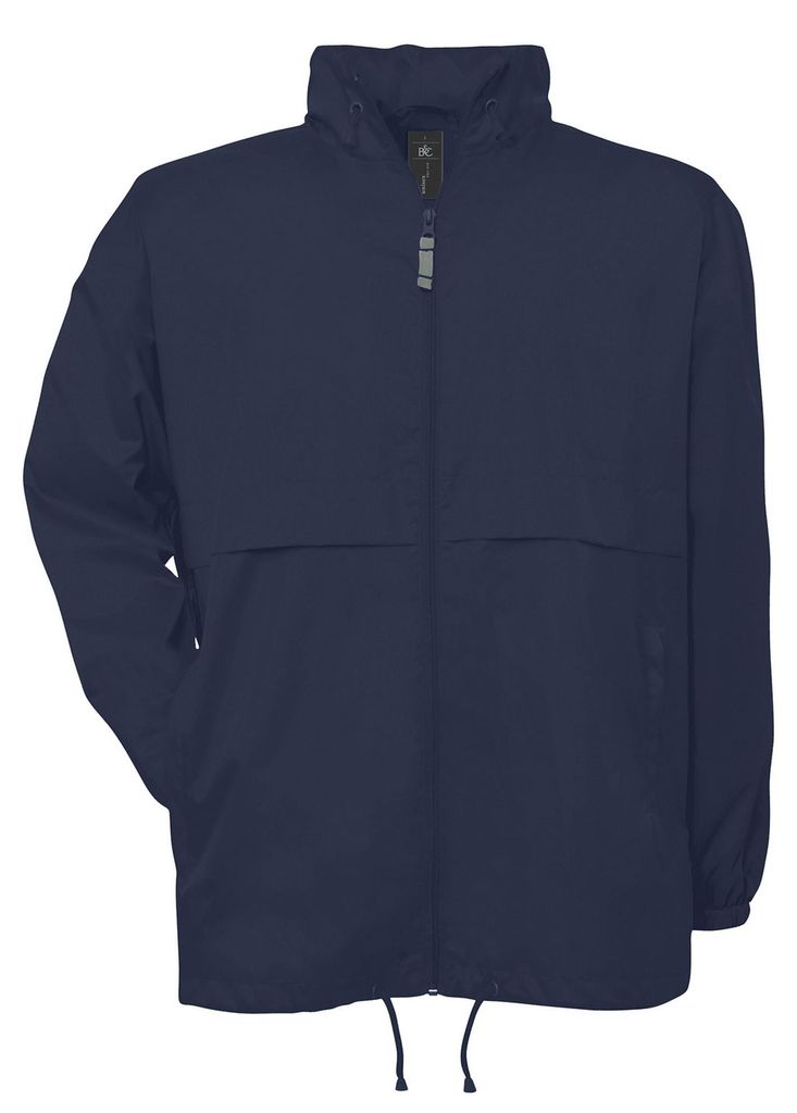 B&C - "Air" Windjacke für Herren FK2418 (3XL) (Marineblau)