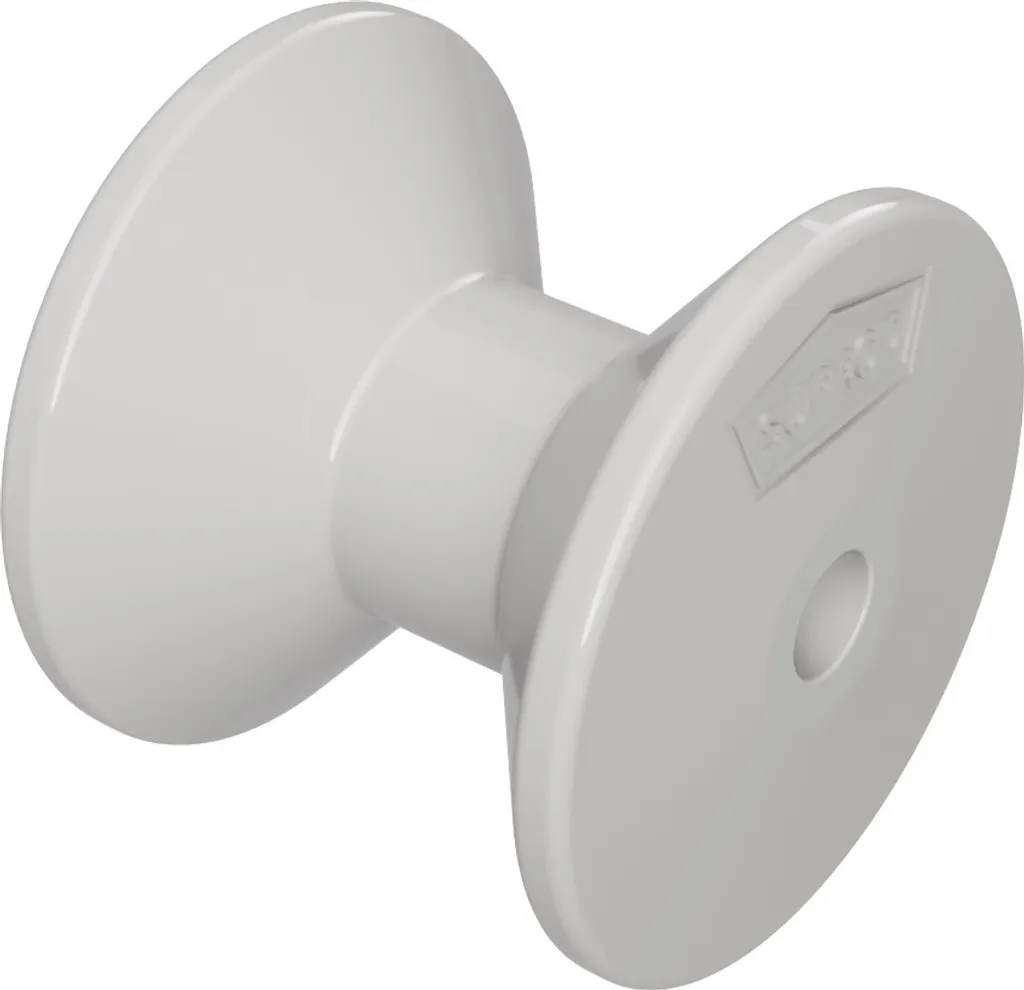 Supporto Prua SUPROD PU 70mm Grigio | Rullo Nautico Alta Resistenza