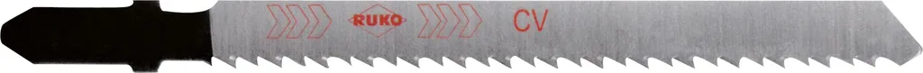 Lame de scie sauteuse RUKO anti-casse pour bois | 20 lames HCS 8018