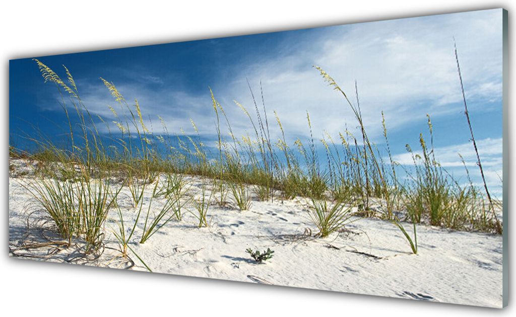 Glasbilder 125x50 Wandbild Druck auf Glas Strand Landschaft