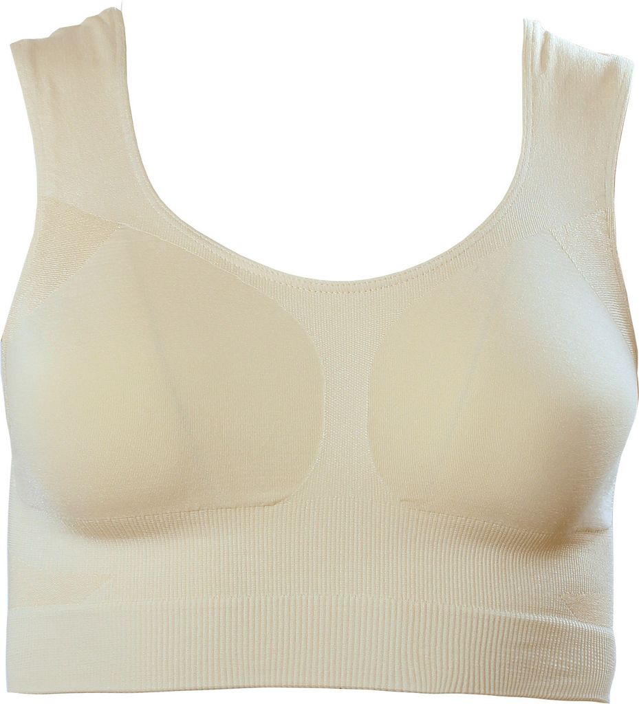Meryl Skinlife Shapewear BH Mieder Bodyshape Formend Formbustier Creme M