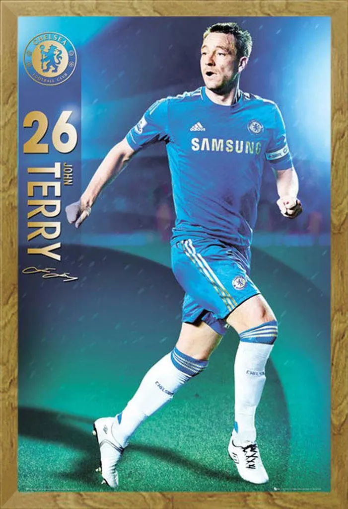 Offerta Poster John Terry Chelsea 12/13 + Cornice Shinsuke Maxi