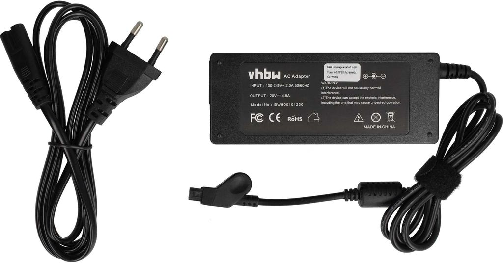 vhbw Netzteil kompatibel mit Dell Precision Workstation M50, M40 Notebook - 200 cm, 90 W