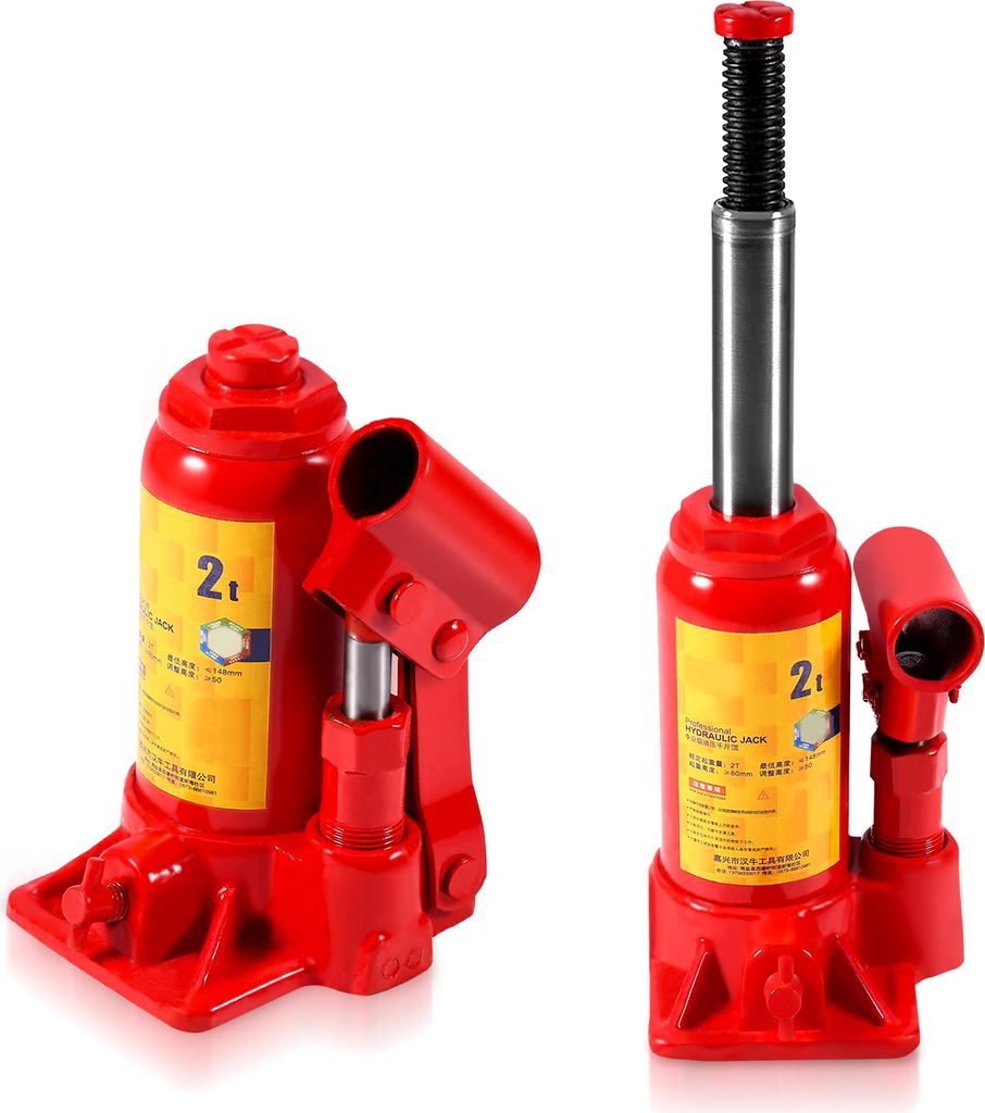 2T Kapazität Auto Heben Hydraulischer Wagenheber Automotive Lifter Fahrzeug Flasche Jack Reparatur Werkzeug