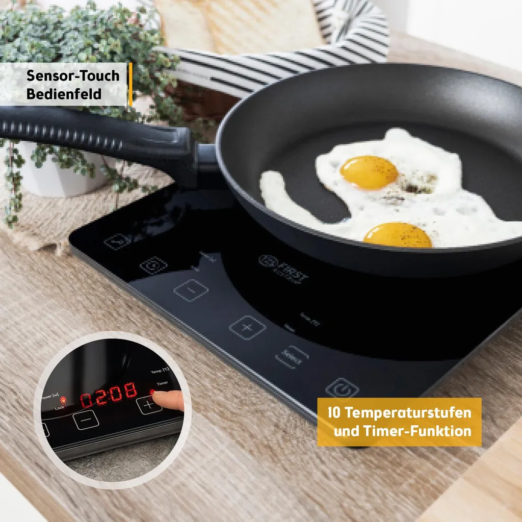 Plaque de Cuisson Portable Induction pour Camping et Petits Espaces