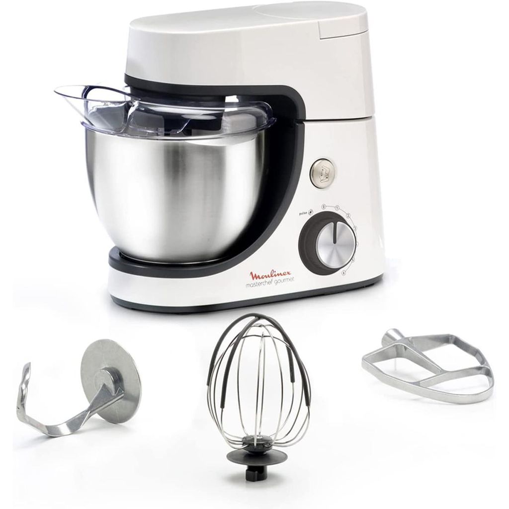 Moulinex QA510110, 4,6 l, Weiß, Drehregler, 1,8 kg, 0,8 kg, Produktbild 