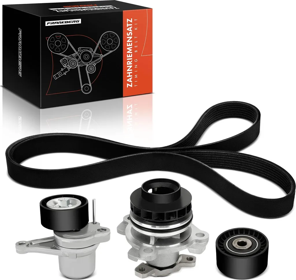 Kit Courroie Trapézoïdale Frankberg avec Pompe à Eau pour Nissan Qashqai