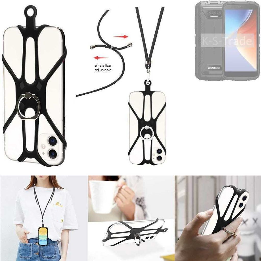 K-S-Trade 3in1 Handykette Handyband Handykordel Halsband Produktbild 
