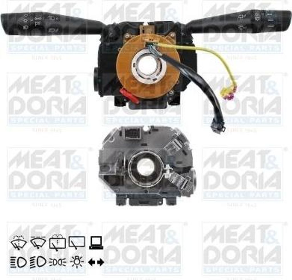 MEAT & DORIA 231637 Lenkstockschalter OE 735608187 kompatibel mit Qubo, Fiorino