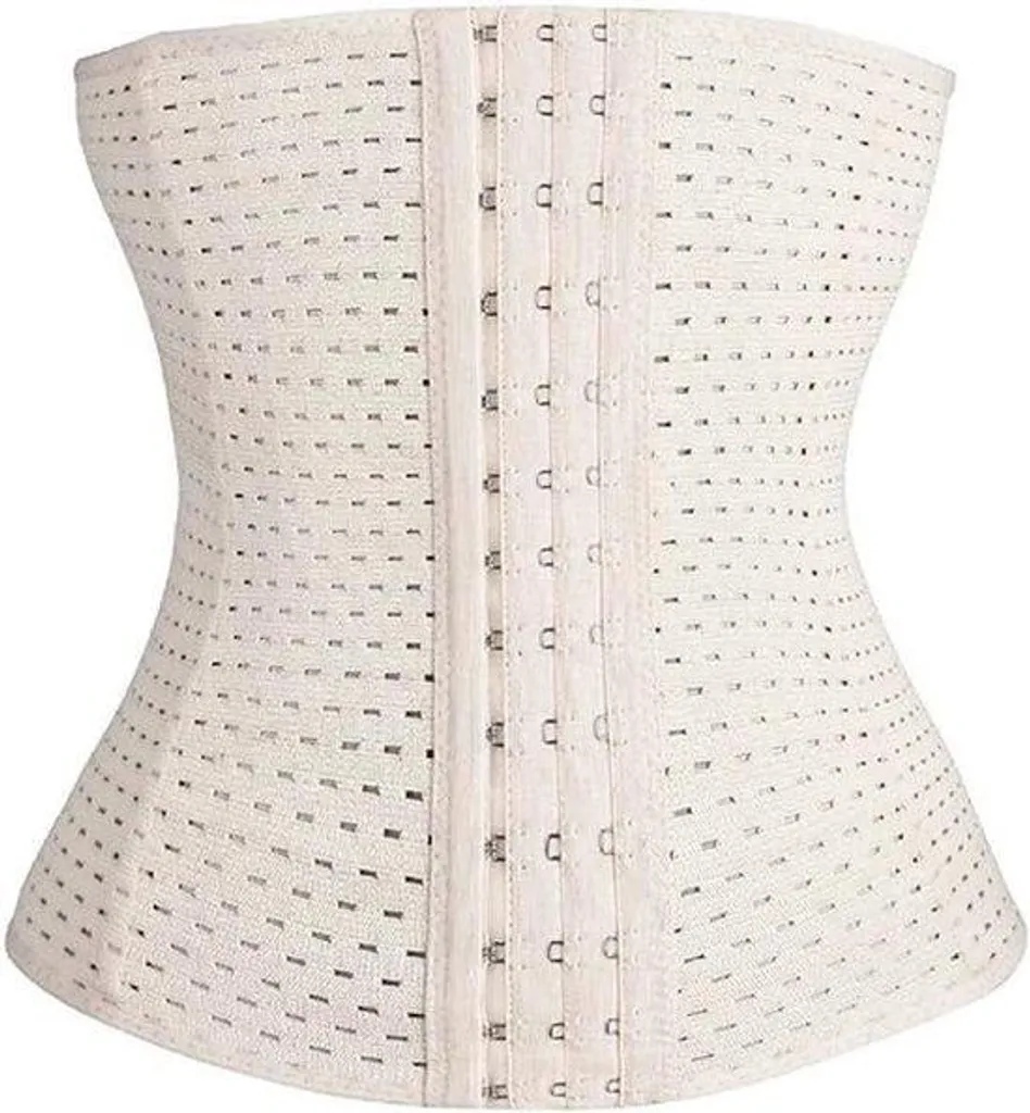 Gaine de sport beige 3XL haute compression pour fitness et musculation