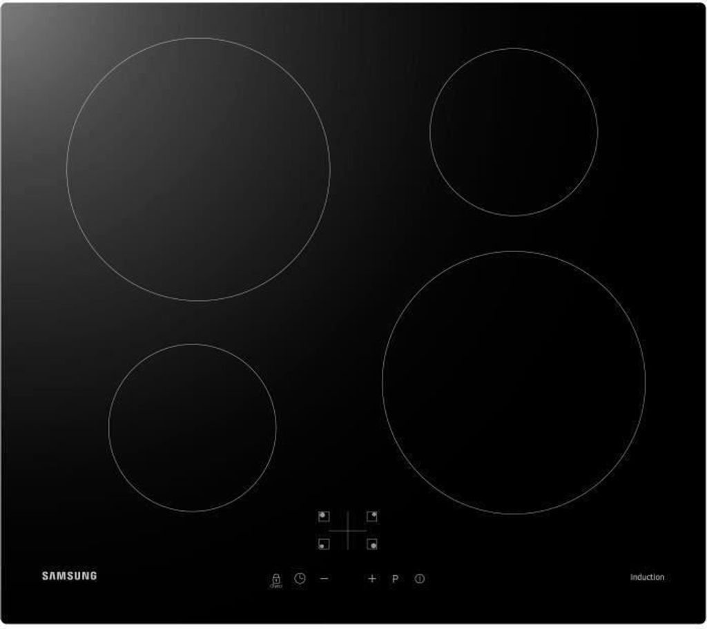 Table de cuisson induction SAMSUNG, 4 zones, L59 x P57 cm, Image du produit 