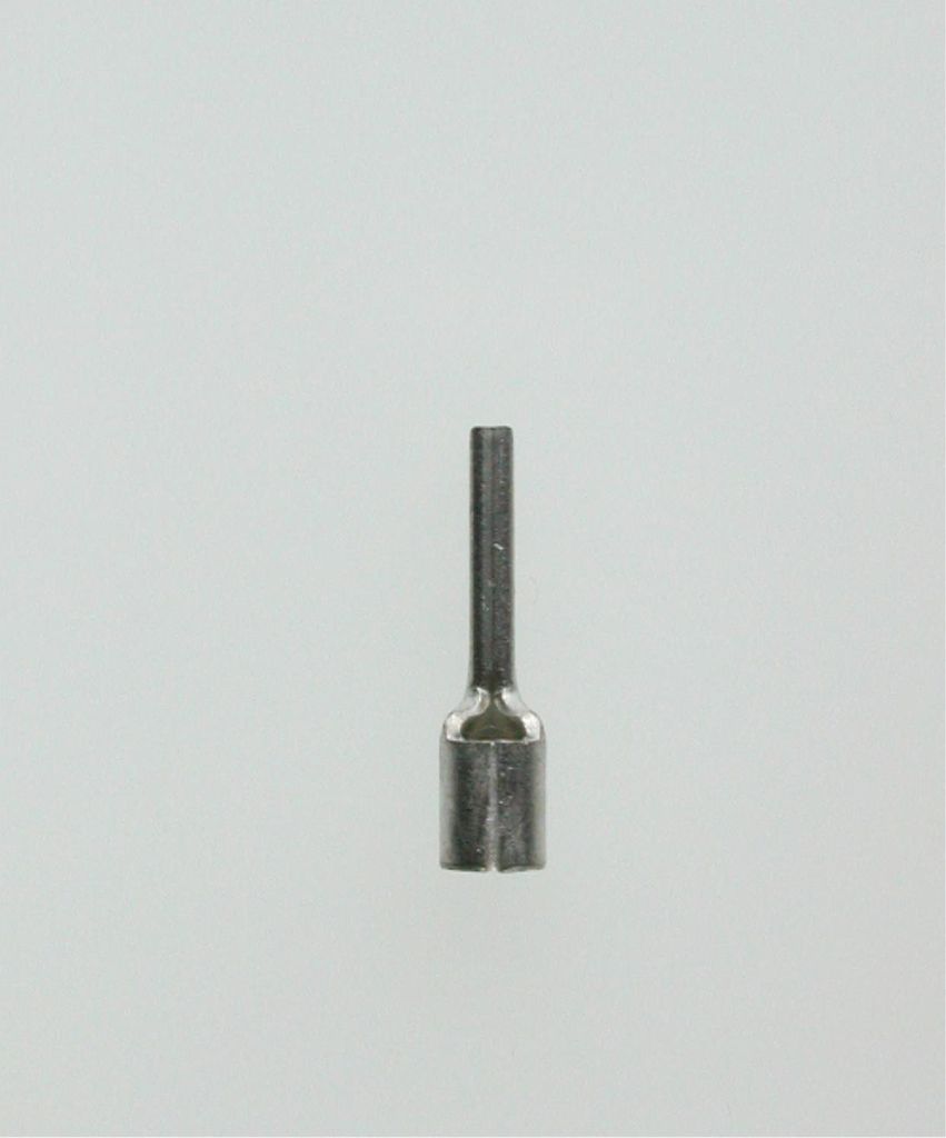 Stiftkabelschuh DIN 46230 unisoliert, Form A Querschnitt 1,5mm² - 2,5mm² - 1 Stück