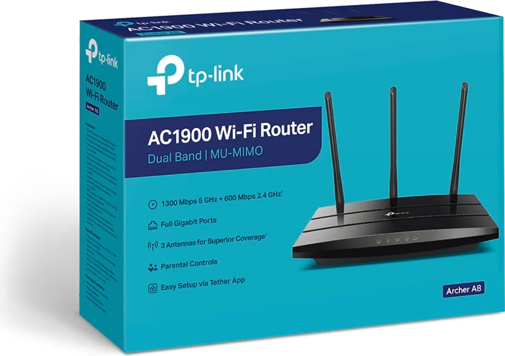 Router Gigabit TP-Link Archer A8: Stabilità per Smart Working e Zoom - 4