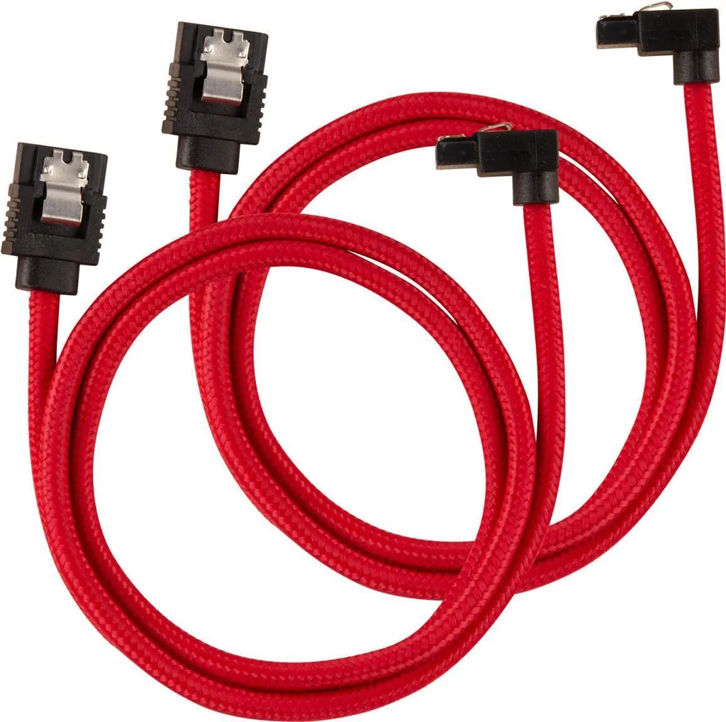 Cavo SATA Corsair Premium Sleeved CC-8900284: Estetica e Velocità SATA 3