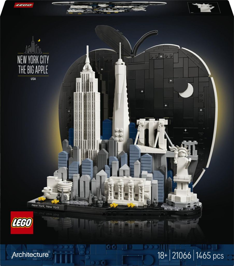 Lego Architecture 21066 New York City – La Grande Mela Immagine del prodotto 
