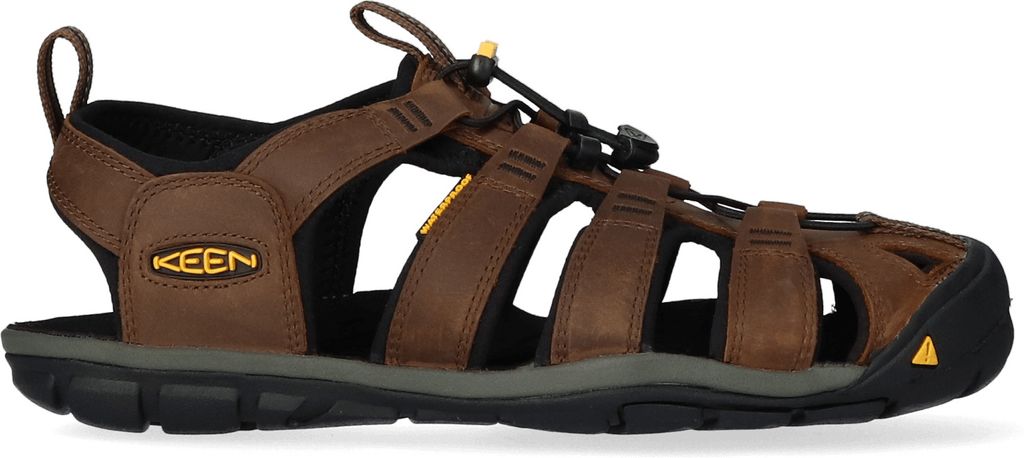 Keen Clearwater Damen Wandersandalen Dark Earth/Black Größe Produktbild 