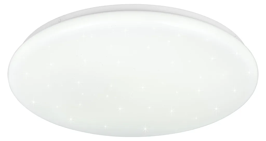 Plafonnier LED Starlight blanc dimmable avec télécommande Ø 40 cm