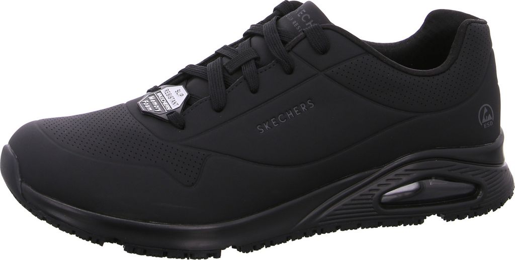 Skechers Work Relaxed Uno Sneaker Schwarz Produktbild 