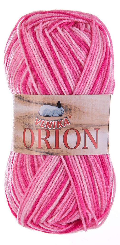 50g Farbverlaufsgarn Orion Color Strickgarn Häkelgarn Handstrickgarn mehrfarbig , Farbe:01 pastellrosa-rosa-pink