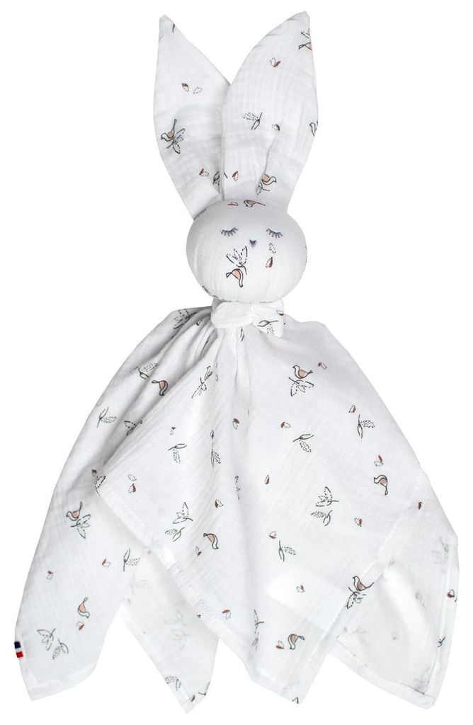 Schmusetuch Melody - 50 x 50 cm - Weiß | by SEVIRA KIDS