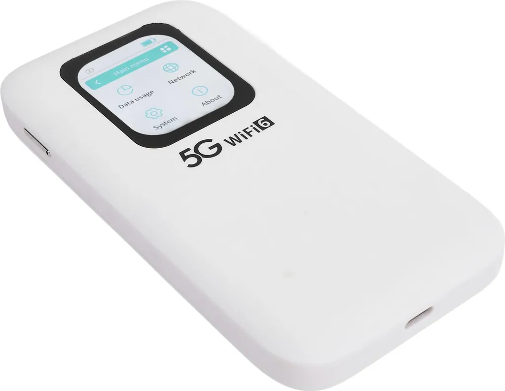 Routeur WiFi de Poche 5G WiFi 6 Portable pour 16 Appareils Simultanés