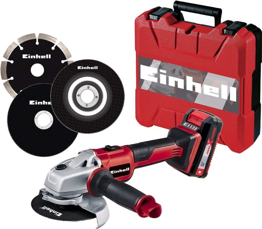 Einhell KIDS Spielzeug Winkelschleifer Axxio 26x25x9 cm Produktbild 