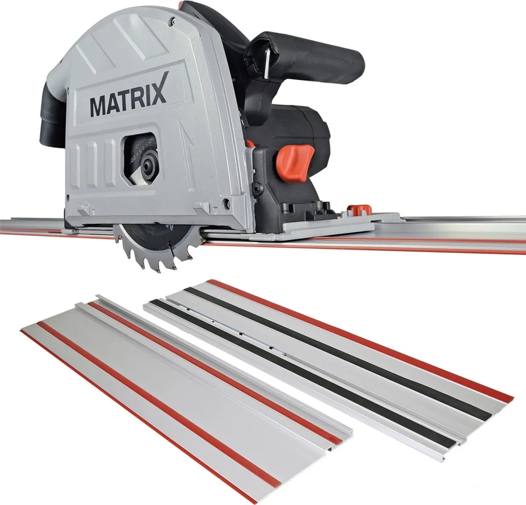Scie Circulaire Matrix pour Travaux de Menuiserie 1400W Coupe de 70mm
