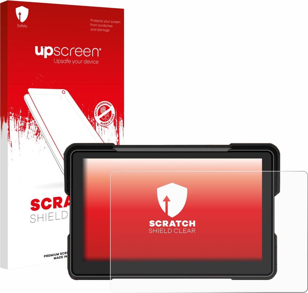 upscreen Schutzfolie für Airpuxem Motorrad Carplay 7" Displayschutz Displayschutzfolie Folie Klar Transparent