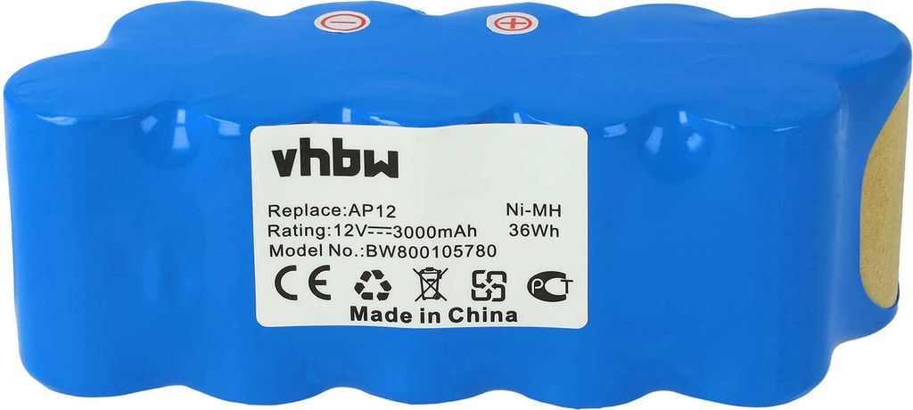 vhbw Akku kompatibel mit Gardena 1500/1, 2110, 2165, 2155, 2150, 2170, 2169 Grasschere, Strauchschere Heckenschere Gartengeräte (3000mAh 12V NiMH)