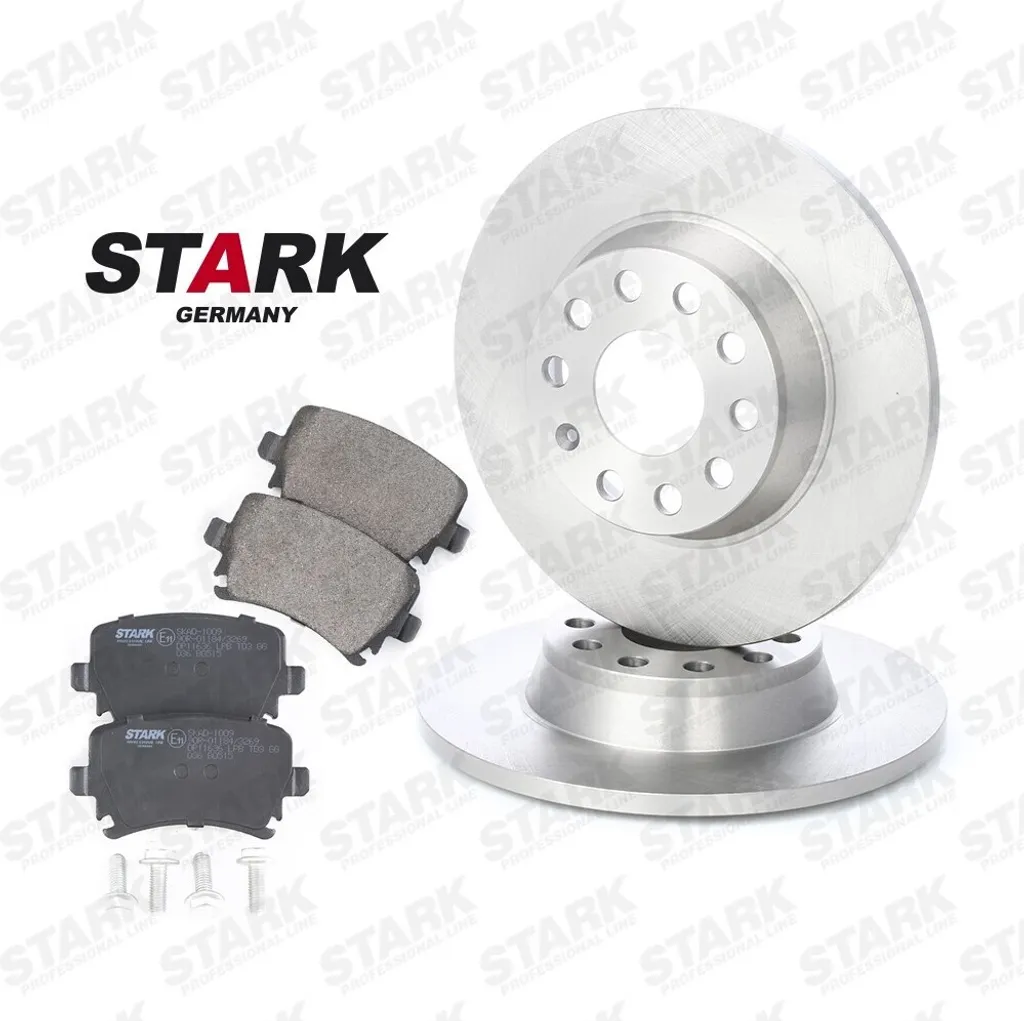 STARK SKBK-1090008 Kit Disques et Plaquettes de Frein pour Audi A3 Q3