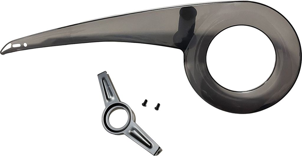 1 Satz Fahrradkettenschutz, hochfest, glatte Kante, nicht verformbar, verschleißfest, universeller Fahrradkettenschutz, Kettenradabdeckung, Fahrra...
