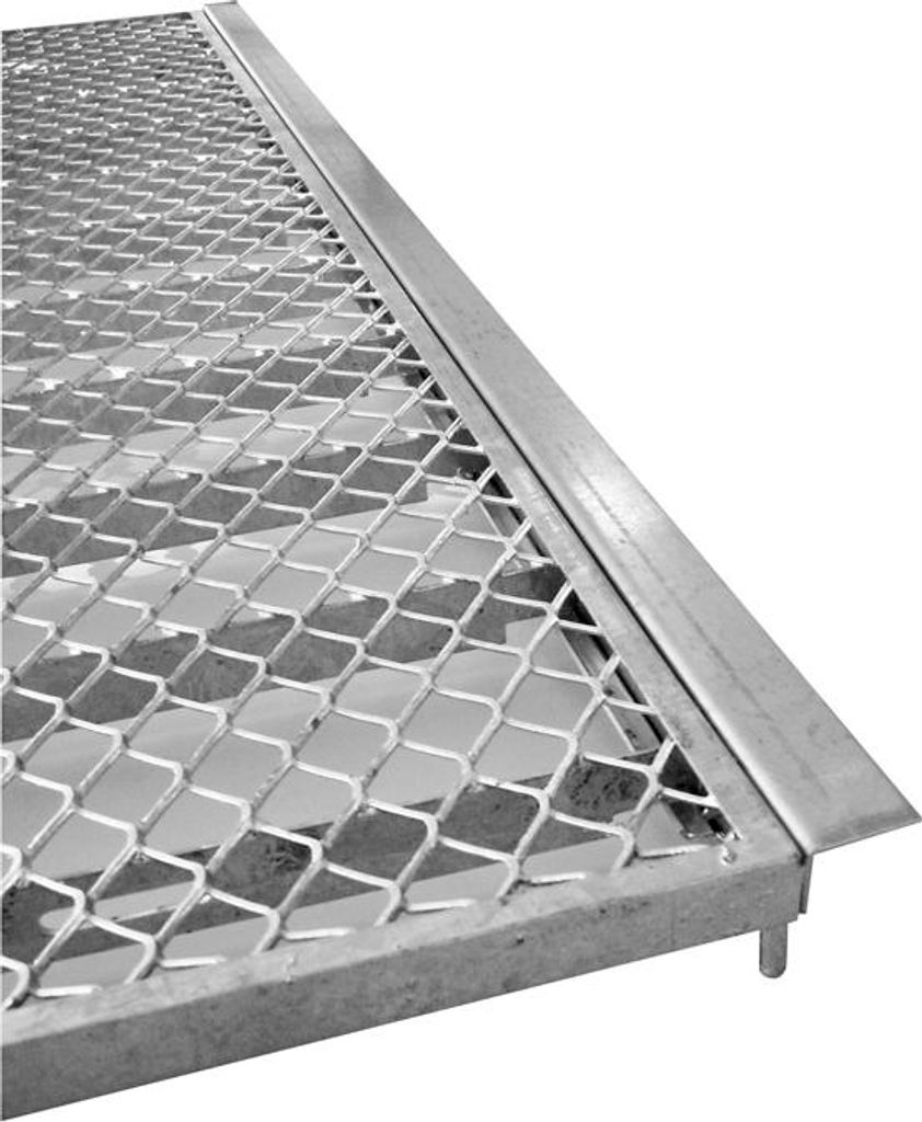 ACO Adapterwinkel für Lichtschachtroste Tiefe 40 cm-Länge 134 cm-20x40mm