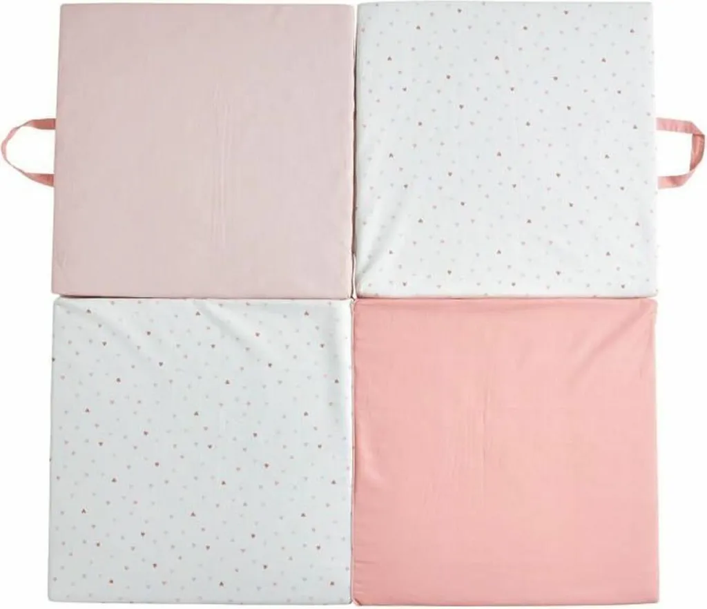 Tapis de jeu Tineo Multicolore déhoussable et lavable - Éveil sensoriel