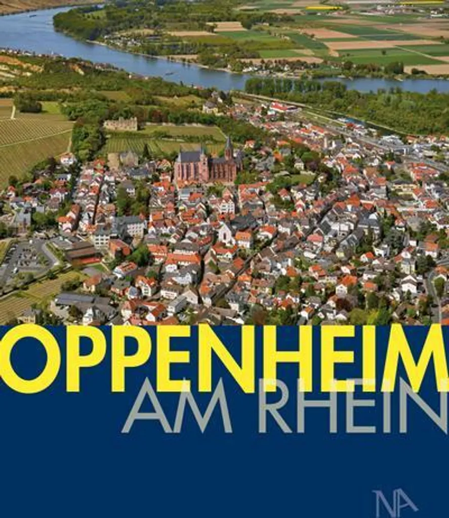 Oppenheim am Rhein Design Minimaliste : Affiche d'Art Moderne et Épurée