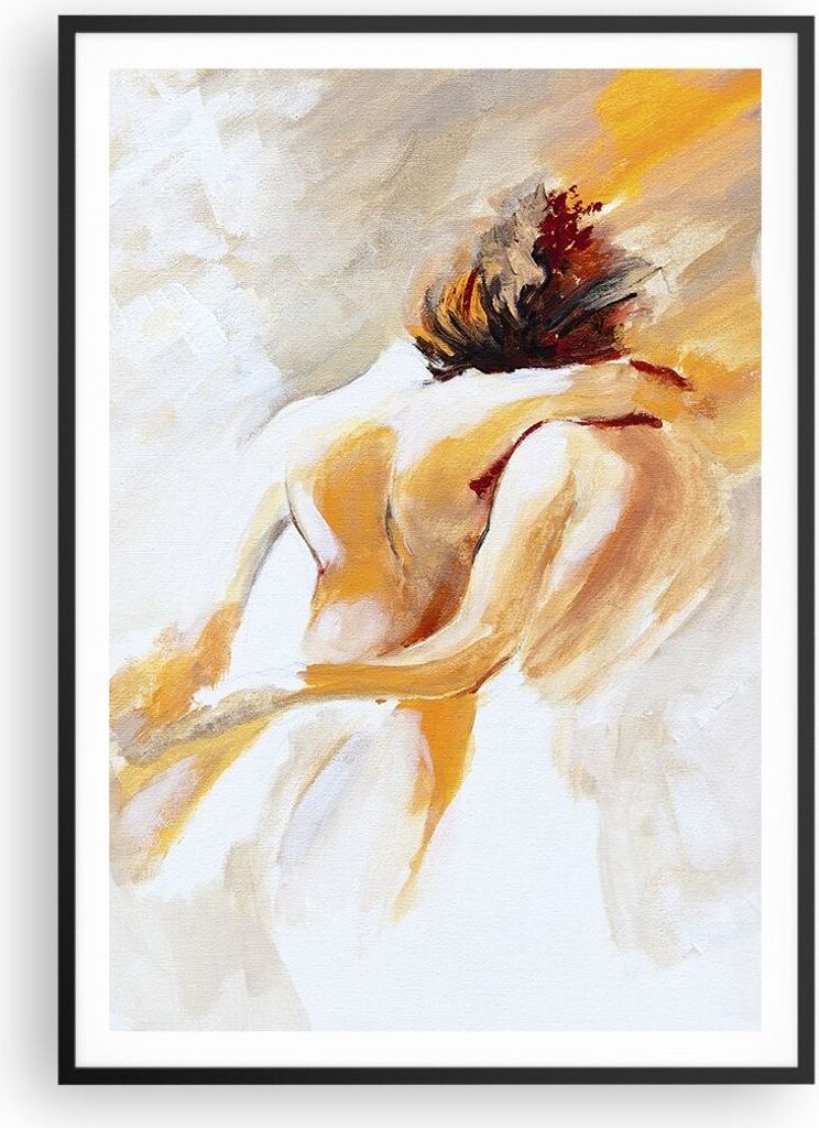 Gerahmtes Poster - Schwarzer Rahmen - Persönlichkeit Freundschaft Liebe Ehe - 70x100 cm - Wand Bild - Wanddeko - Wandbilder - Wandposter - Bilderr...