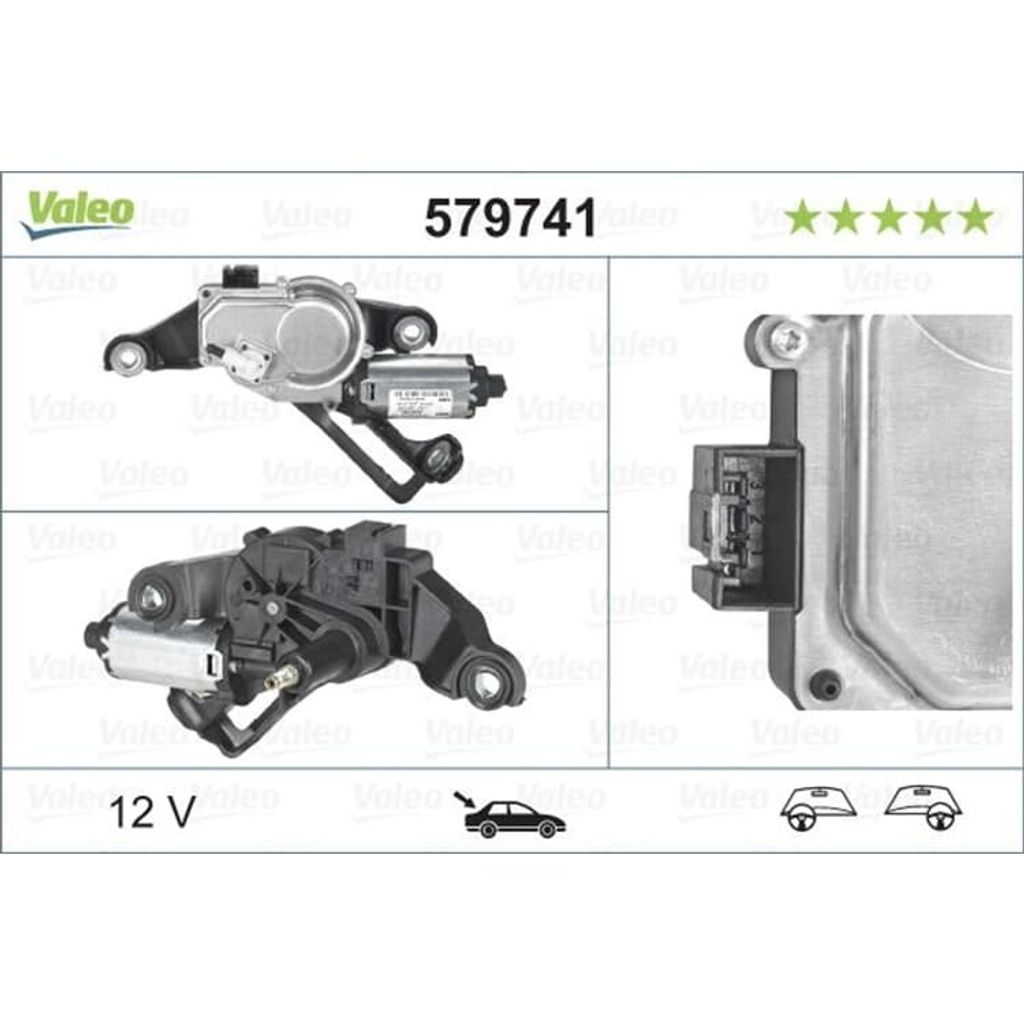 Valeo Wischermotor hinten für BMW 1er E81 Produktbild 