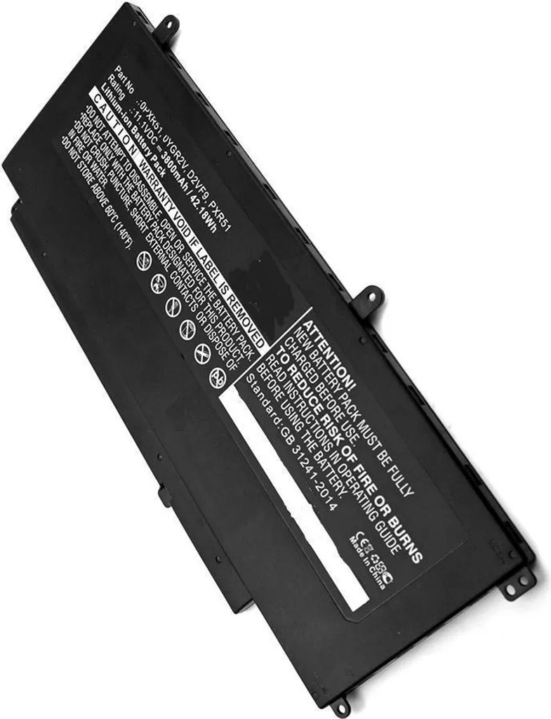 CoreParts MBXDE-BA0097 Batterie Haute Capacité 4 Cellules 15.2V Noir