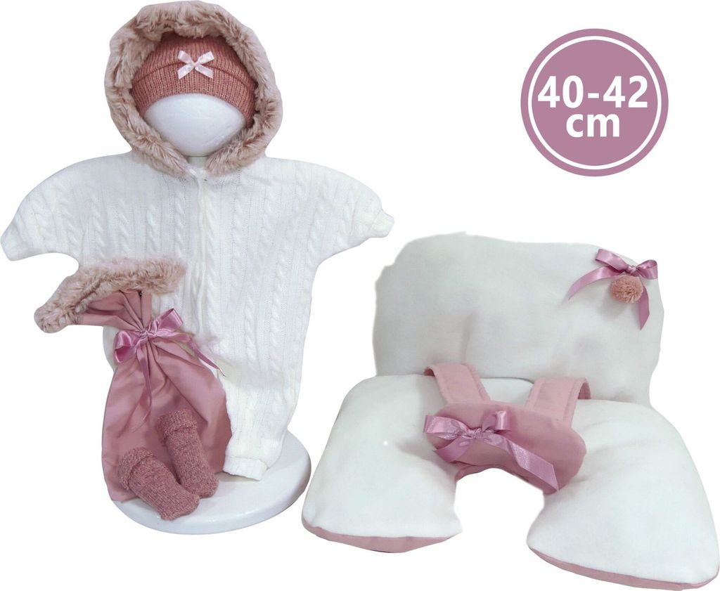 Llorens M740-78 Baby Puppe Outfit NEW BORN Größe 40-42 cm