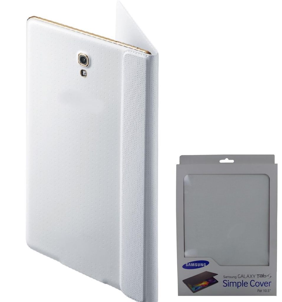 Custodia Samsung book design EF-DT800BW per Galaxy Tab S Immagine del prodotto 