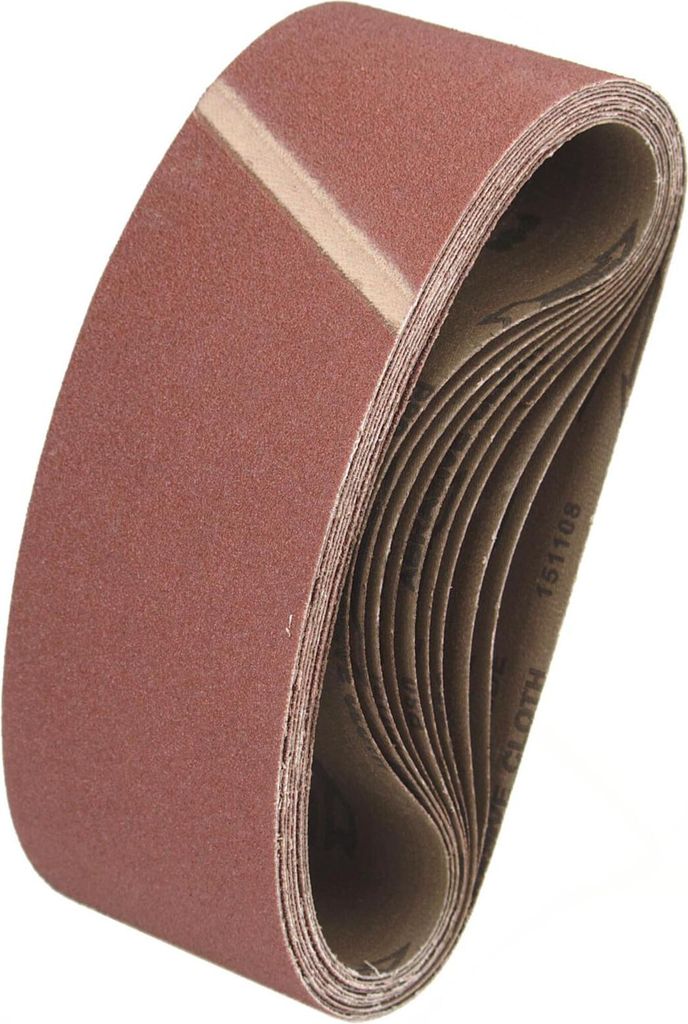 Eckra 10 Schleifbänder 100x610mm Körnung 320