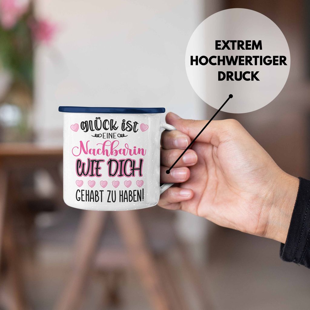 Geschenk Für Nachbarin Zum Geburtstag Trendation - Beste Nachbarin Emaille Tasse | Kaufland.de